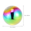 POPETPOP Grade 201 Stainless Steel Highly Polished Round Colourful Hollow