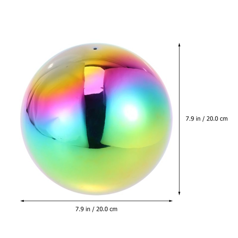 POPETPOP Grade 201 Stainless Steel Highly Polished Round Colourful Hollow