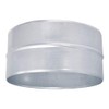 Proper Tools Ventilation Ducts, Connector Pipe, Joiner - 130mm- Galvanised-