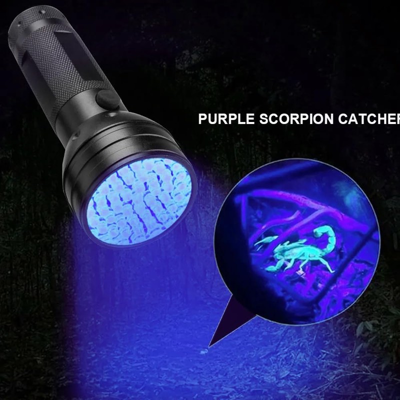 MegaPower (TM) UV Flashlight Black Light 12 LED 395nm Hand-held