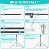 Crilealym IV Pole Portable,46 to 86In Telescopic IV Stand Floor