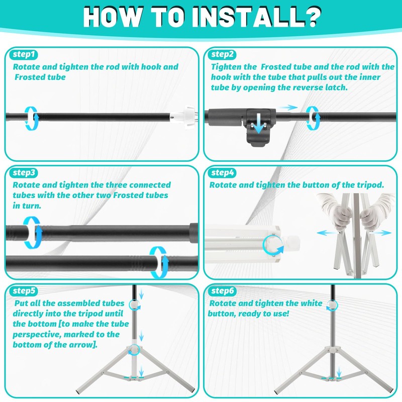 Crilealym IV Pole Portable,46 to 86In Telescopic IV Stand Floor