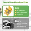 Secura Mesh Free Slow Juicer with Stainless Steel Prong Spiral