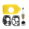 Hoypeyfiy Lawn Mower Carburetor Diaphragm Kit Gasket Air Filter Primer