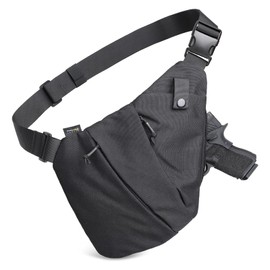 WYNEX Tactical Crossbody Sling Bag,Concealed Carry Bag for Men Women,Anti Theft Crossbody Bags, CCW Bags EDC Carry