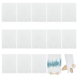 INFUNLY 13 Sheets Watercolor Calendar Set for 2024 Watercolor Monthly Calendar Watercolor PaperDesktop Watercolor Calendar Art Supplies with Bracket for Watercolor Crafts DIY Home Office Decor