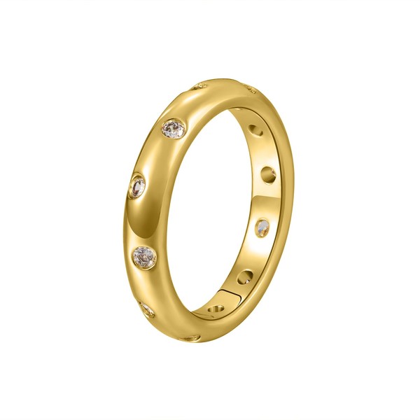 Episkeyk Gold Rings for Women Non Tarnish Stackable Rings 14k