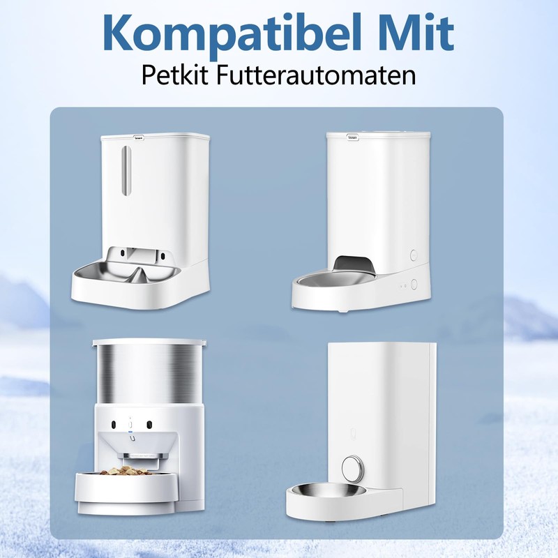 Haliya 12 Servings Moisture Absorber for Petkit 5L Automatic Feeder,