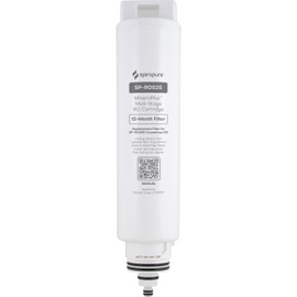 SpiroPure SP-RO525 Multi-Stage Countertop Reverse Osmosis Water Filter Cartridge Replacement with Remineralization for SP-RO500, MineralPlus Alkaline RO Filtration