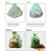 Trash Bags Small 1.2 Gallon AYOTEE, Garbage Bags for Home
