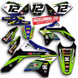 MX ISLAND 1999 2000 2001 2002 KAWASAKI KX 125 250 KX250 KX125 GRAPHICS RIDGELINE blu DECAL