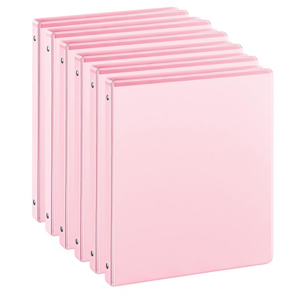 0.5-inch 3-Ring Binder with 2 Interior Pockets, 0.5'' Basic Binders