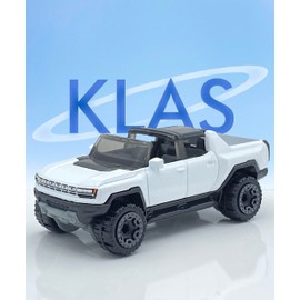 Hot Wheels GMC Hummer (White) 3/10 HW Hot Trucks 2023-116/250 (Short Card) - COMES IN A KLAS CAR KEEPER PROTECTIVE COLLECTORS CASE - HKJ00