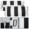 ZOBGOWE Outdoor Pillow for Chaise Lounge Chair, 2pcs Striped Chaise