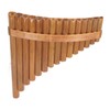 Musical Professional Panpipe Pan Flute 15 Pipes G Key Musical