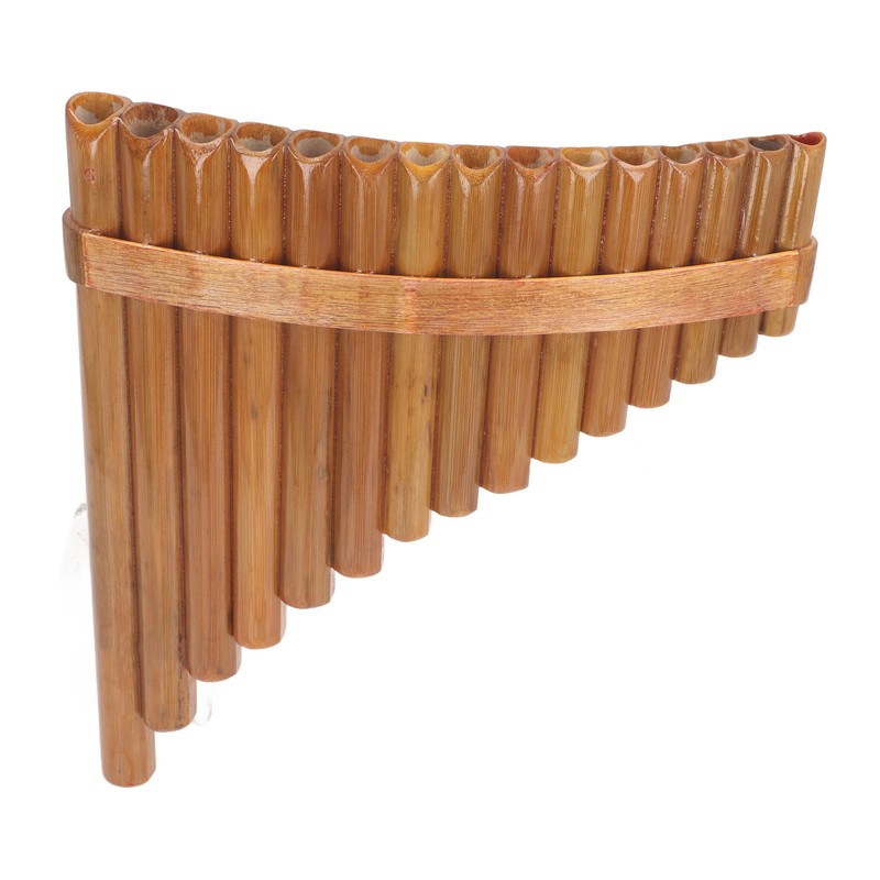 Musical Professional Panpipe Pan Flute 15 Pipes G Key Musical