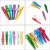 6 Colors Kazoo Musical Instruments Aluminum Alloy Kazoo Sets with