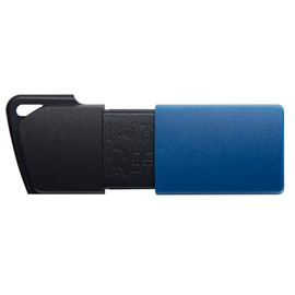 Kingston DataTraveler Exodia M USB Stick 3.2 Gen 1 DTXM/64GB with Moveable Cap (Black + Blue)