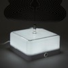 3D Metal Sheet Night Light Rotation Rechargeable Decoration 3D Night