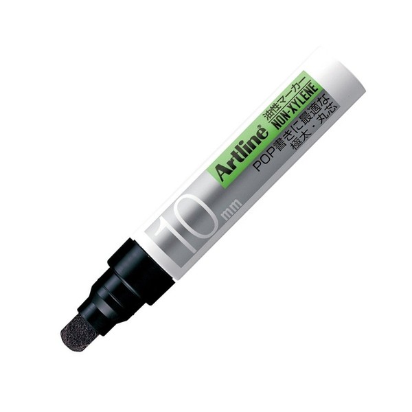 Shachihata K-7 Permanent Marker, Round 10, Black