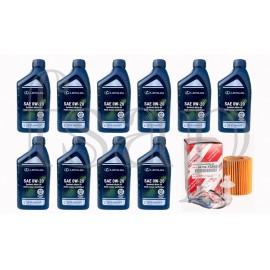 Lexus Full Synthetic Genuine Lexus Engine Oil Change Kit Lexus 2009 LS460 4.6L V8