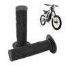 1 Pair Motorcycle Handlebar Grip Anti Slip Left Right Rubber