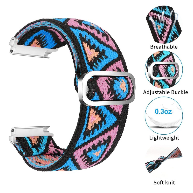 Compatible with Spade & Co Health Smartwatch 4 bands, Stretch