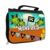 Toiletry Bag with name Manfred and Pirate Design For Boys