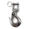 304 Stainless Steel Lifting Hook with Latch Heavy Duty Lifting