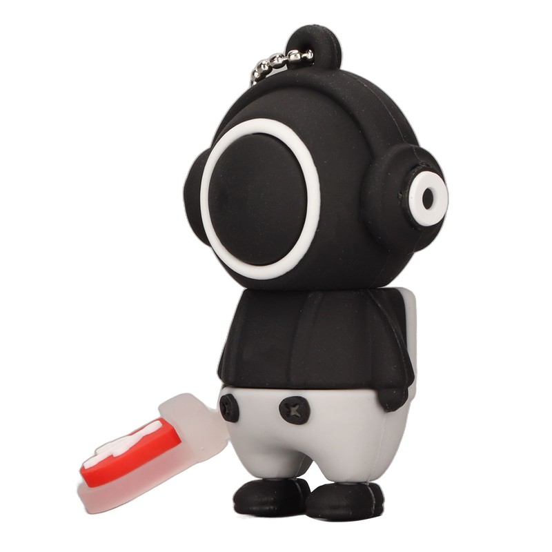 Cartoon USB Flash Drive Cute Cartoon Man Shape Anti Electromagnetic