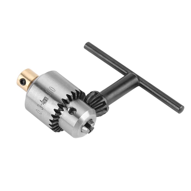 Portabrocas JTO Mini portabrocas cónico con llave para portabrocas para