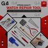 G4GADGET Strong Quality 16pc Watch Repair Tool Kit Easy Operation