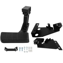 SCITOO Rear Bed Step for Ford for F-150 2021-2023 for Ford for F-150 Lightning 2022-2023 75328-01A Bumper Step for Pickup Truck Bumper Step Rear Bumper Step Guard