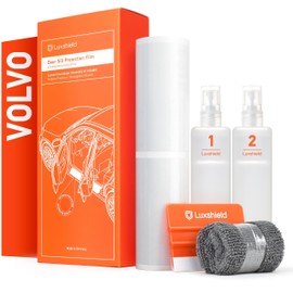 Luxshield Car Door Sill Protector for Volvo EC40 I 2021-2025 - Protective Film Car Door Accessories Trim Paint Protection Film Transparent