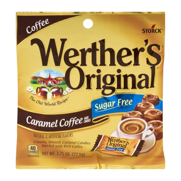 Werther's Original Hard Candies Caramel Coffee Sugar Free, 2.75 oz