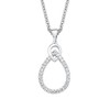 s.Oliver Women 925 Silver White Zircon