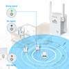 Internet Booster 4 Antennae AP Router Relay Mode Indicator Light