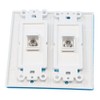 RiteAV - 2 Port Coax Cable TV- F-Type - Dual