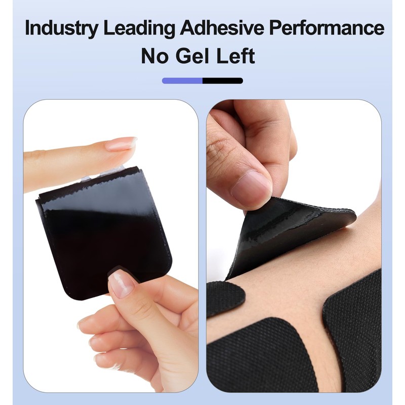 TENS Unit Replacement Pads, 2x2”20 Pcs Reusable Self-Adhesive TENS Unit
