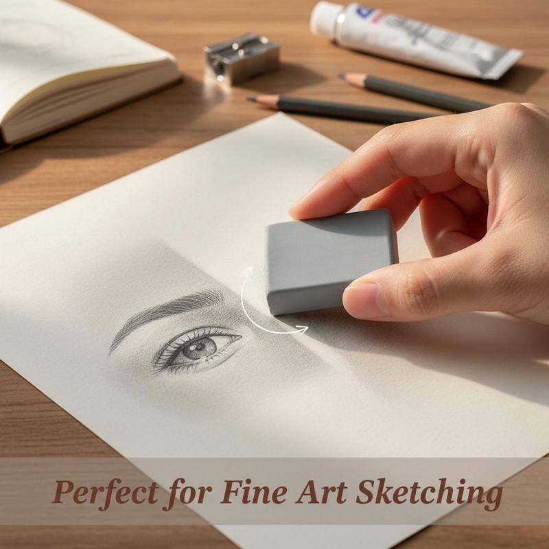 Kneaded Eraser, Putty Rubber Eraser for Artists Sketch Drawing Pencil