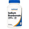 Nutricost Sodium Bicarbonate (2,500mg) 120 Capsules - GMO-Free, Gluten Free,