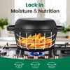 Chef Power 2-in-1 Cast Iron Dutch Oven with Skillet Lid,
