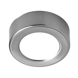 Leyton Lighting Surface mount adapter for LED recessed downlights (satin chrome)