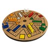 Wooden Board Game Flying Chess Peg Board Game Family Game