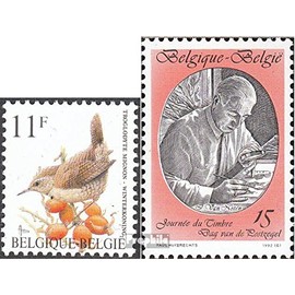 Belgium 2502,2503 (complete.issue.) unmounted mint/never hinged ** MNH 1992 Postage stamp: Birds, Philately (Stamps for collectors) Birds
