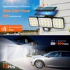 Solar Flood Light Outdoor 4 Pack, 3500LM Super Bright Motion