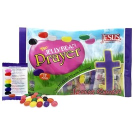 Scripture Candy, The Jelly Bean Prayer Spring Themed Bag, 17 Count (Net wt. 8.5oz (240g)