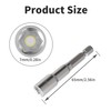 Skweawert 5pcs 1/4" Hexagonal Shank Socket 7mm Magnetic Power Nut