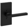 Baldwin HD.SQU.CFR Square Non-Turning One-Sided Dummy Door Lever with 5