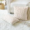 OTOSTAR Cushion Covers 30x50cm Nordic Set of 2 Short Wool